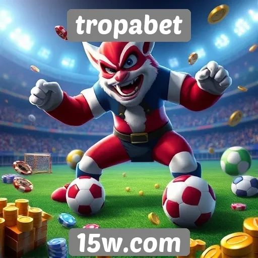 Variedade de jogos disponíveis no Tropabet